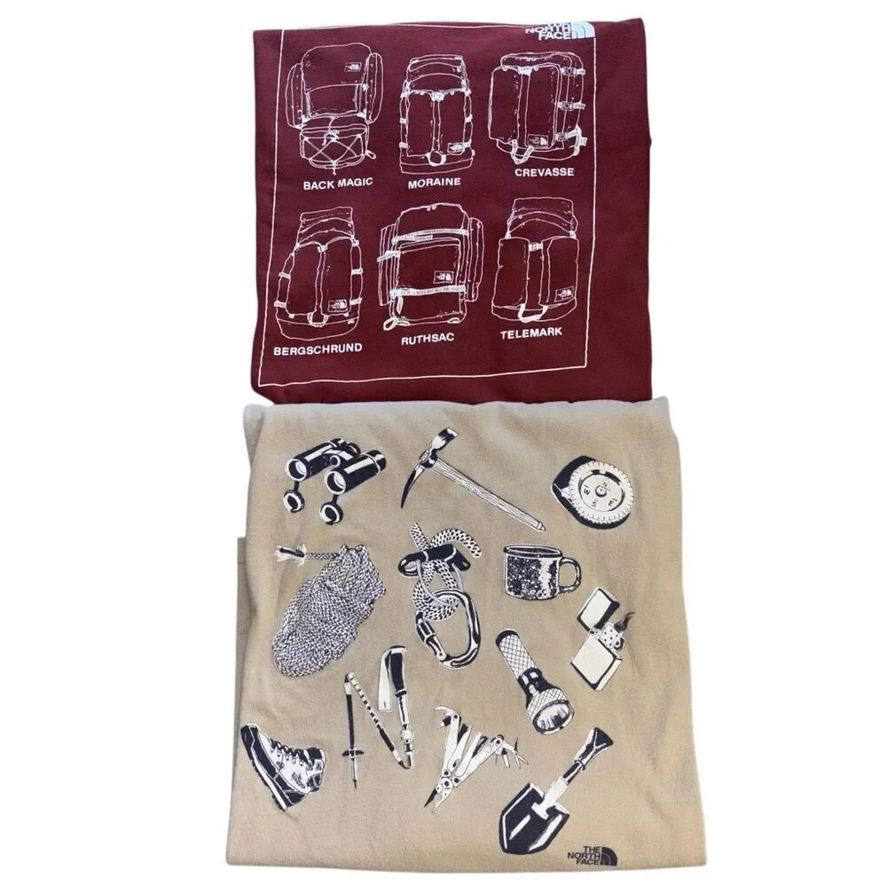 The North face short sleeve crewneck cotton T-shirt bundle men’s XL